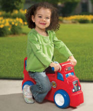 Sit & Roll Fire Truck